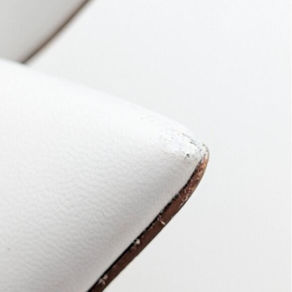 Stuart Weitzman Lula Pointed Toe Heel Pump Women's White Size US10B EU40.5 - Picture 6 of 13